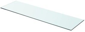 Átlátszó üvegpolc 70x20 cm