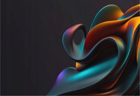 Fotótapéta Flizelina Nappali és Hálószoba Irodába Színes örvény 152x104 Ragasztó