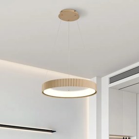 Brilagi - Dimmelhető LED függőlámpa kábelen FALCON MODERN LED/30W/230V 40 cm bézs + távirányító