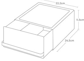 Fehér teatartó doboz Tower – YAMAZAKI