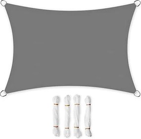 Napvitorla 2x3 m füstszürke