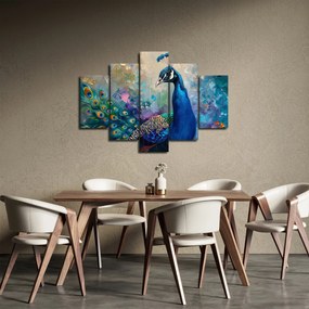 Kép - Festmény egy páva (150x105 cm)