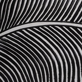 Poligyanta dekoratív tálca 16x37 cm B&amp;W – Ixia