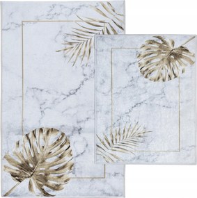 Glamour fürdőszobai szett 2 részes Fürdőszobai szőnyeg szett, csúszásmentes