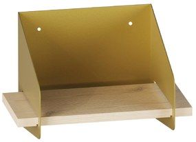Fali polc Short Arm - Arany