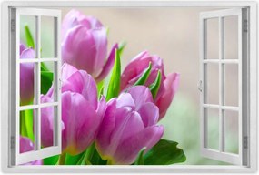 Poszterek 90x60 Tulipánok Virágok