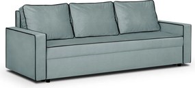 MIMI Háromszemélyes kinyitható kanapé Menta/fekete