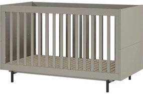 Szürke gyerekágy ágyráccsal 70x140 cm Tomino – Germania