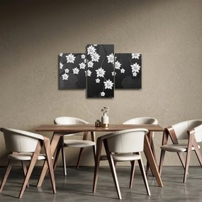 Kép - virágok az ágakon (90x60 cm)