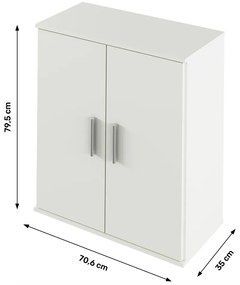 RESITA TYP 1 szekrény, fehér