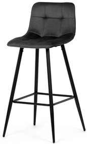 B-X7015 GREY2 bárszékek készlete, 4 db