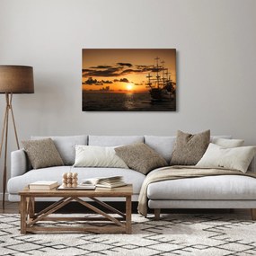 Kép - Kalózhajó (90x60 cm)