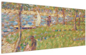 Kép - Georges Seurat, Study for "La Grande Jatte", reprodukciók (120x50 cm)