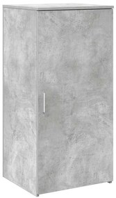 recepciós pult betonszürke 200x50x103,5 cm szerelt fa