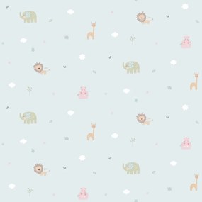 Papír Tapéta Gyerekszoba Mese Állatok