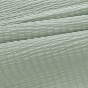 Goldea krepp ágyneműhuzat - zsálya színű 140 x 200 és 70 x 90 cm