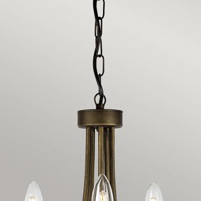 Elstead Lighting OLIVIA OV5-BLK-GOLD Csillár 5x60W/E14