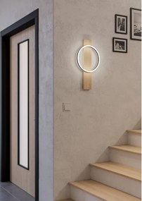 Natúr színű LED fali lámpa BOYAL – EGLO