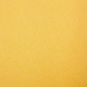 3-személyes sárga szövetkanapé