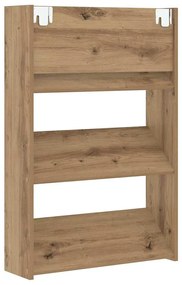 Cipőszekrény 2 pcs Artisan tölgy 60 x 18 x 90 cm Faanyag