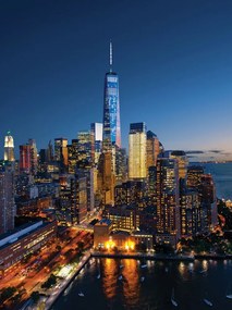 One World Trade Center, New York poszter, fotótapéta, Vlies (206x275 cm, álló)