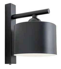 Fali lámpa, fekete, E27, Redo Miller 01-1549