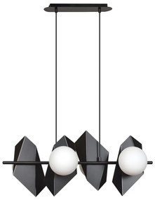 Csillár zsinóron DRIFTON 4xE14/10W/230V fekete