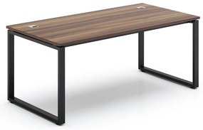 SimpleOffice asztal 180 x 90 cm, dió / fekete