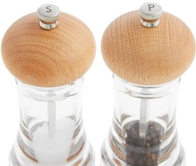 Cole&Mason - Só- és borsdaráló készlet BASICS 2 db bükk 16 cm