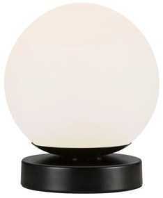 NORDLUX Lilly asztali lámpa, fekete, E14, max. 40W, 13cm átmérő, 48885003
