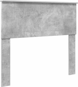 vidaXL Fejtámla Beton Szürke 100 cm Faanyag