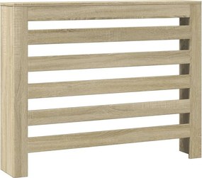 vidaXL sonoma tölgy színű szerelt fa radiátorburkolat 104 x 20 x 82 cm