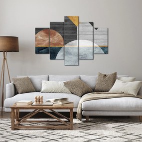 Kép - Formák és textúrák (150x105 cm)