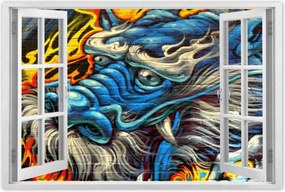 Poszterek 90x60 Graffiti Utcaművészet