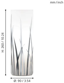 Eglo 54886 - LED Asztali lámpa 1xE27/6W/230V 3000K