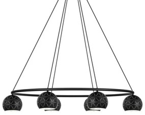 Eglo 98456 - Csillár zsinóron CANTALLOPS 6xE14/40W/230V