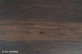 Salvadore bővíthető étkezőasztal barna fahatás 160-240 cm
