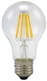 LED lámpa , égő , izzószálas hatás , filament , körte , E27 foglalat , 4 Watt , meleg fehér