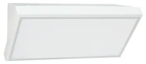 Brilagi-LED kültéri fali lámpa TRIANGLE LED/20W/230V fehér IP65 érzékelővel