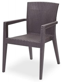 MARIO kĂŒltĂ©ri szĂ©k, barna