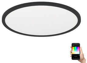 Eglo 900092 - LED RGBW Dimmelhető mennyezeti lámpa ROVITO-Z LED/16,5W/230V fekete