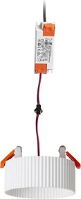 RENDL MARENGA RL1 40 zápustná bílá Eco PLA 230V LED 6W 3000K