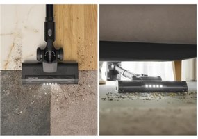 Sencor - Vezeték nélküli, 2 az 1-ben rúdporszívó 200 W / 2600 mAh, fekete