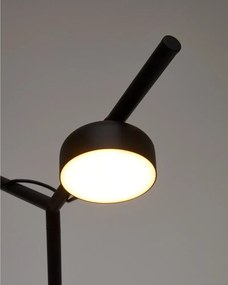 Fekete fém LED dimmelhető asztali lámpa (magasság 61,5 cm) Orey – Kave Home
