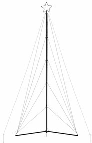meleg fehér LED karácsonyfa 615 LED 404,5 cm