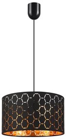 ULLE kábeles függőlámpa 1xE27/15W/230V fekete