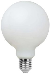 Rábalux 1382 filament LED E27 G95 gömb fényforrás, 8W, 4000K, 1055 lm, Milky