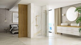 Zuhanyajtó Rea Hugo 90 Gold Brush + profil