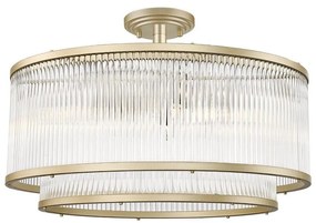 Zuma Line 003064-024606 - Felületre szerelhető csillár SERGIO 6xE14/60W/230V sárgaréz