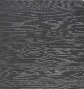 Fekete számítógépasztal 120 x 60 x 70 cm